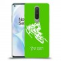 אופנוע שלג כיסוי מגן קשיח בעיצוב אישי עם השם שלך ל OnePlus 8 יחידה אחת סקרין מובייל