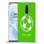 כדורגל - כדור כיסוי מגן קשיח בעיצוב אישי עם השם שלך ל OnePlus 8 יחידה אחת סקרין מובייל