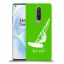 גלישת מפרש כיסוי מגן קשיח בעיצוב אישי עם השם שלך ל OnePlus 8 יחידה אחת סקרין מובייל