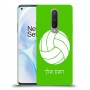 כדורעף - כדור כיסוי מגן קשיח בעיצוב אישי עם השם שלך ל OnePlus 8 יחידה אחת סקרין מובייל