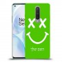 סמיילי כיסוי מגן קשיח בעיצוב אישי עם השם שלך ל OnePlus 8 יחידה אחת סקרין מובייל
