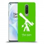 טלסקופ כיסוי מגן קשיח בעיצוב אישי עם השם שלך ל OnePlus 8 יחידה אחת סקרין מובייל