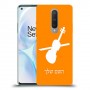כינור כיסוי מגן קשיח בעיצוב אישי עם השם שלך ל OnePlus 8 יחידה אחת סקרין מובייל