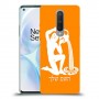 דלי כיסוי מגן קשיח בעיצוב אישי עם השם שלך ל OnePlus 8 יחידה אחת סקרין מובייל