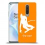 סקִי כיסוי מגן קשיח בעיצוב אישי עם השם שלך ל OnePlus 8 יחידה אחת סקרין מובייל