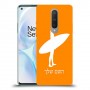 גלישה כיסוי מגן קשיח בעיצוב אישי עם השם שלך ל OnePlus 8 יחידה אחת סקרין מובייל