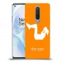 אימון ספורט - אישה כיסוי מגן קשיח בעיצוב אישי עם השם שלך ל OnePlus 8 יחידה אחת סקרין מובייל