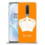 כתר מלכותי כיסוי מגן קשיח בעיצוב אישי עם השם שלך ל OnePlus 8 יחידה אחת סקרין מובייל
