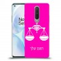 מאזניים כיסוי מגן קשיח בעיצוב אישי עם השם שלך ל OnePlus 8 יחידה אחת סקרין מובייל