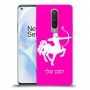קשת כיסוי מגן קשיח בעיצוב אישי עם השם שלך ל OnePlus 8 יחידה אחת סקרין מובייל