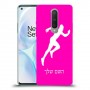 רץ כיסוי מגן קשיח בעיצוב אישי עם השם שלך ל OnePlus 8 יחידה אחת סקרין מובייל