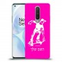 ילד סקייטבורד כיסוי מגן קשיח בעיצוב אישי עם השם שלך ל OnePlus 8 יחידה אחת סקרין מובייל