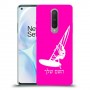 גלישת מפרש כיסוי מגן קשיח בעיצוב אישי עם השם שלך ל OnePlus 8 יחידה אחת סקרין מובייל