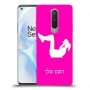 אימון ספורט - אישה כיסוי מגן קשיח בעיצוב אישי עם השם שלך ל OnePlus 8 יחידה אחת סקרין מובייל