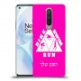 טריאתלון כיסוי מגן קשיח בעיצוב אישי עם השם שלך ל OnePlus 8 יחידה אחת סקרין מובייל