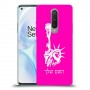 פסל החירות כיסוי מגן קשיח בעיצוב אישי עם השם שלך ל OnePlus 8 יחידה אחת סקרין מובייל