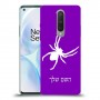 עכביש כיסוי מגן קשיח בעיצוב אישי עם השם שלך ל OnePlus 8 יחידה אחת סקרין מובייל