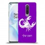 עקרב כיסוי מגן קשיח בעיצוב אישי עם השם שלך ל OnePlus 8 יחידה אחת סקרין מובייל