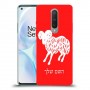 טלה כיסוי מגן קשיח בעיצוב אישי עם השם שלך ל OnePlus 8 יחידה אחת סקרין מובייל