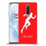 רץ כיסוי מגן קשיח בעיצוב אישי עם השם שלך ל OnePlus 8 יחידה אחת סקרין מובייל