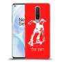 ילד סקייטבורד כיסוי מגן קשיח בעיצוב אישי עם השם שלך ל OnePlus 8 יחידה אחת סקרין מובייל