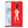 מערב פרוע - קאובוי כיסוי מגן קשיח בעיצוב אישי עם השם שלך ל OnePlus 8 יחידה אחת סקרין מובייל