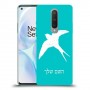 ציפור לבלוע כיסוי מגן קשיח בעיצוב אישי עם השם שלך ל OnePlus 8 יחידה אחת סקרין מובייל