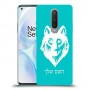 זאב כיסוי מגן קשיח בעיצוב אישי עם השם שלך ל OnePlus 8 יחידה אחת סקרין מובייל