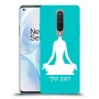 יוגה כיסוי מגן קשיח בעיצוב אישי עם השם שלך ל OnePlus 8 יחידה אחת סקרין מובייל