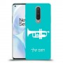 חצוצרה כיסוי מגן קשיח בעיצוב אישי עם השם שלך ל OnePlus 8 יחידה אחת סקרין מובייל
