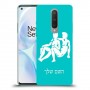 תאומים כיסוי מגן קשיח בעיצוב אישי עם השם שלך ל OnePlus 8 יחידה אחת סקרין מובייל