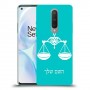 מאזניים כיסוי מגן קשיח בעיצוב אישי עם השם שלך ל OnePlus 8 יחידה אחת סקרין מובייל