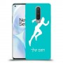 רץ כיסוי מגן קשיח בעיצוב אישי עם השם שלך ל OnePlus 8 יחידה אחת סקרין מובייל