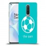 כדורגל - כדור כיסוי מגן קשיח בעיצוב אישי עם השם שלך ל OnePlus 8 יחידה אחת סקרין מובייל