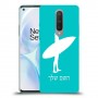 גלישה כיסוי מגן קשיח בעיצוב אישי עם השם שלך ל OnePlus 8 יחידה אחת סקרין מובייל
