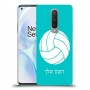 כדורעף - כדור כיסוי מגן קשיח בעיצוב אישי עם השם שלך ל OnePlus 8 יחידה אחת סקרין מובייל