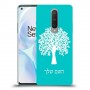 עץ כיסוי מגן קשיח בעיצוב אישי עם השם שלך ל OnePlus 8 יחידה אחת סקרין מובייל