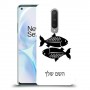דגים כיסוי מגן קשיח בעיצוב אישי עם השם שלך ל OnePlus 8 יחידה אחת סקרין מובייל