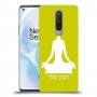 יוגה כיסוי מגן קשיח בעיצוב אישי עם השם שלך ל OnePlus 8 יחידה אחת סקרין מובייל