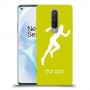 רץ כיסוי מגן קשיח בעיצוב אישי עם השם שלך ל OnePlus 8 יחידה אחת סקרין מובייל