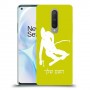 סקִי כיסוי מגן קשיח בעיצוב אישי עם השם שלך ל OnePlus 8 יחידה אחת סקרין מובייל