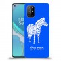 זברה כיסוי מגן קשיח בעיצוב אישי עם השם שלך ל OnePlus 8T יחידה אחת סקרין מובייל