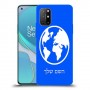 עולם כיסוי מגן קשיח בעיצוב אישי עם השם שלך ל OnePlus 8T יחידה אחת סקרין מובייל