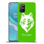 זאב כיסוי מגן קשיח בעיצוב אישי עם השם שלך ל OnePlus 8T יחידה אחת סקרין מובייל