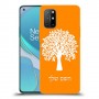 עץ כיסוי מגן קשיח בעיצוב אישי עם השם שלך ל OnePlus 8T יחידה אחת סקרין מובייל