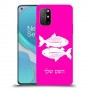 דגים כיסוי מגן קשיח בעיצוב אישי עם השם שלך ל OnePlus 8T יחידה אחת סקרין מובייל