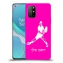 שחקן טניס כיסוי מגן קשיח בעיצוב אישי עם השם שלך ל OnePlus 8T יחידה אחת סקרין מובייל