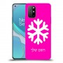 שלג כיסוי מגן קשיח בעיצוב אישי עם השם שלך ל OnePlus 8T יחידה אחת סקרין מובייל