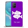 דגים כיסוי מגן קשיח בעיצוב אישי עם השם שלך ל OnePlus 8T יחידה אחת סקרין מובייל