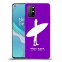 גלישה כיסוי מגן קשיח בעיצוב אישי עם השם שלך ל OnePlus 8T יחידה אחת סקרין מובייל